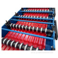 Corrugated roof panel roll forming machine